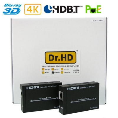 Удлинитель HDMI Dr.HD EX 70 POE
