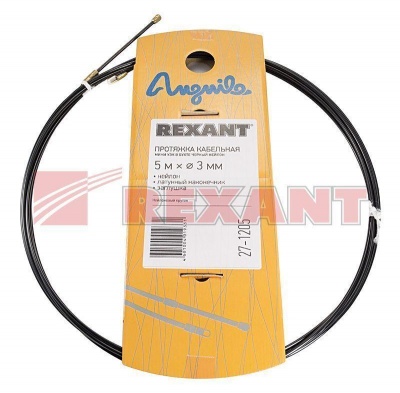 Протяжка кабеля (кондуктор) Rexant 27-1205, 5м Протяжка кабеля (кондуктор) Rexant 27-1205, 5м