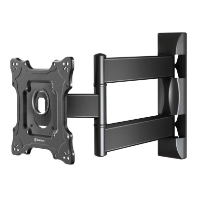 Кронштейн для телевизора Onkron NP25 настенный, наклонно-поворотный, 17-43 дюйма, черный Кронштейн для телевизора Onkron NP25 настенный, наклонно-поворотный, 17-43 дюйма, черный