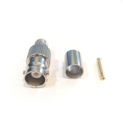 Разъем обжимной BNC-female 5D-FB