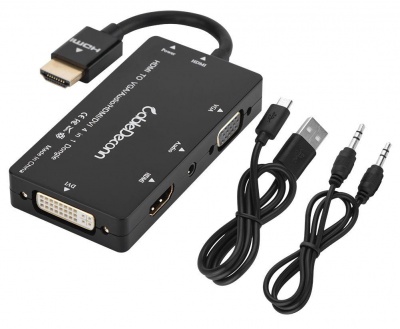 Конвертер HDMI в HDMI/DVI/VGA/Audio